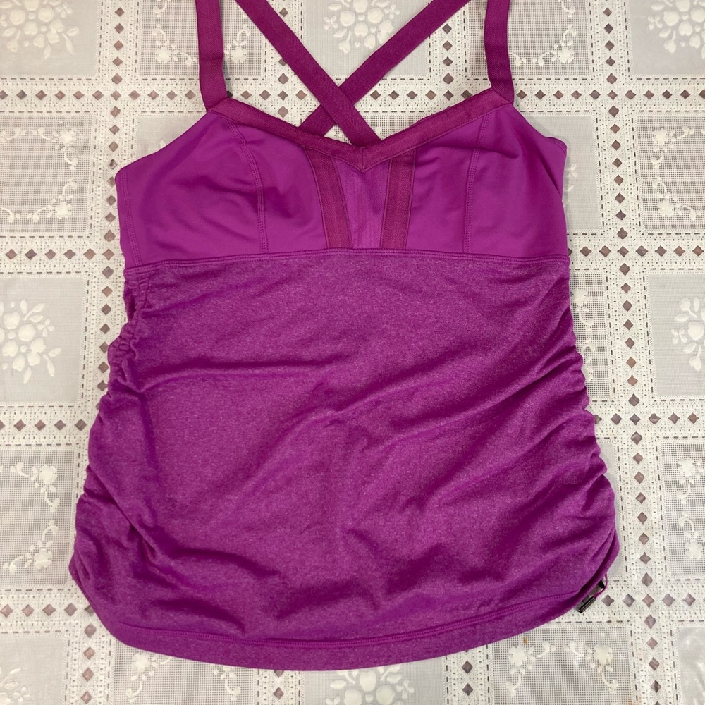 Lululemon Women's Purple Strappy Tank Top Size 8